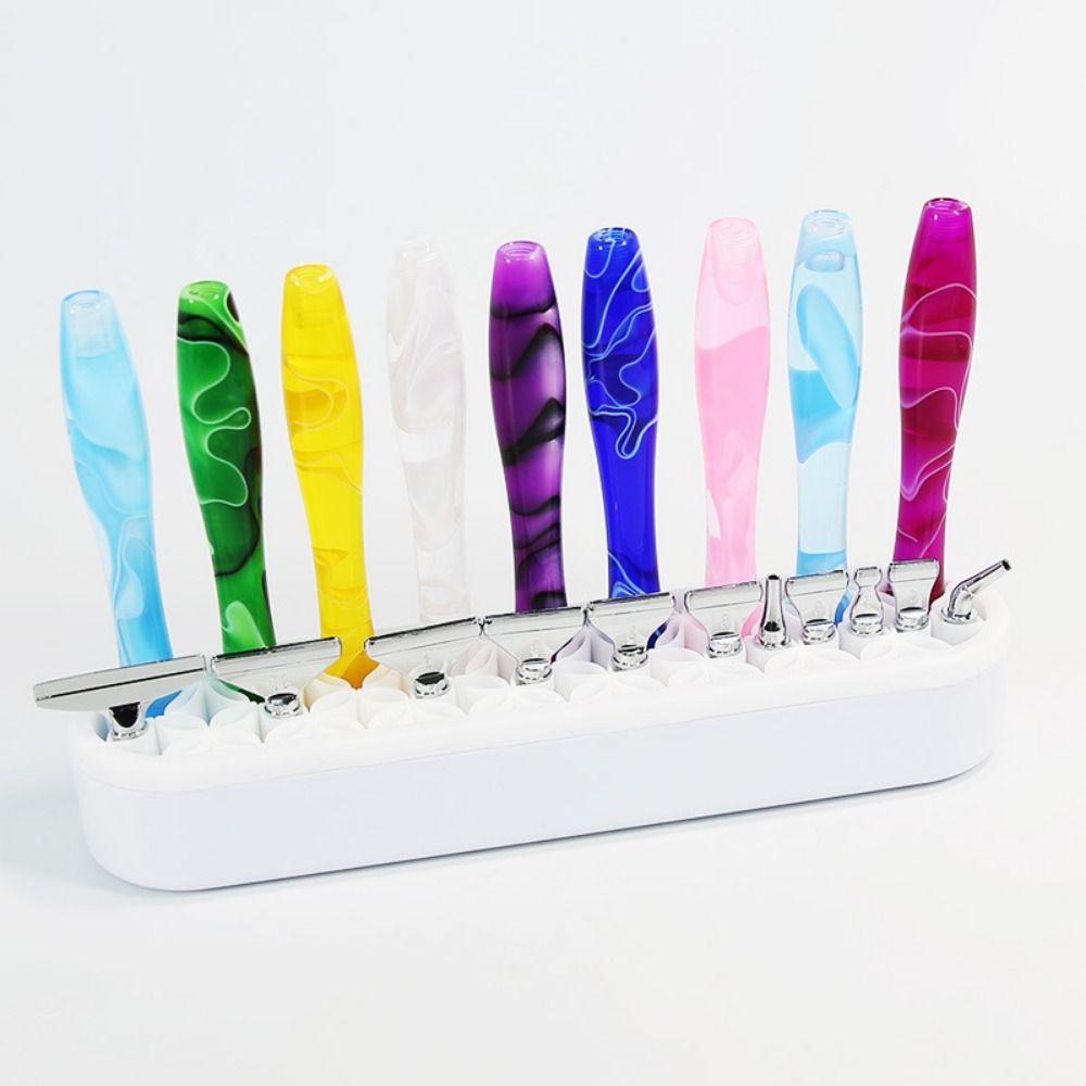 DIY Sewing Tool Rack Silicone Structure Pen Storage Case Makeup Brush Holder Makeup Tools