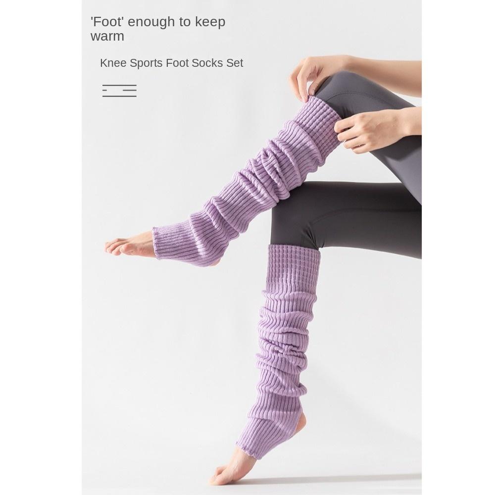 Casual Step on Leg Warmer Warm Soft Knee Cover New Long Tube Sock  Winter