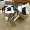 Home Kitchen Portable Tools 200ml Salad Cup Safe Stainless Steel Ice Cream Cup Dessert Bowl Ice Cream Spoon Accessories
