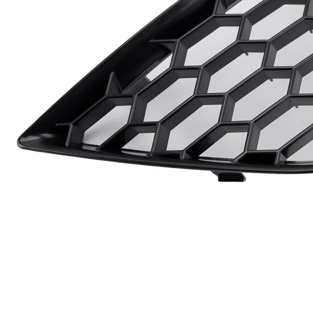 Schwarze Wabengitter Nebelscheinwerferabdeckung 8K0807681K 8K0807682K Passend für A4 B8.5 2013-2015 Standard Stoßstange