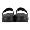 MLB Slipper Rubber Sole Slip-Resistant Slide Slippers Unisex Black Sneakers 32SHHP111-50L