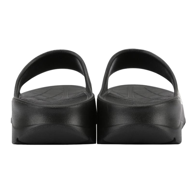 MLB Slipper Rubber Sole Slip-Resistant Slide Slippers Unisex Black Sneakers 32SHHP111-50L