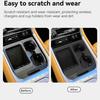 For Nissan Patrol Y63 Armada 2025 2026 Silicone Material for Wireless Water Filling Cup Protection Pad In Car Center Console