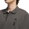 Adidas Polo Shirt Men's Stone Gray IA8106