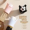 Soccer Ball Design Champagne Bottle Cap Flexible Reusable Bottle Plug Bottle Sealer  Kitchen Use