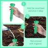 5pcs Plastic Plant Watering Spikes Anti-Evaporation Precise Aperture Gardening Irrigation Funnel Slow Release System Reusable