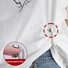 2Pcs Multi-Function Magnetic Clothing Clip With Chain Metal Buttons Clip Clothes Scarf Trouser Legs Cuff Fixing Magnet Pin