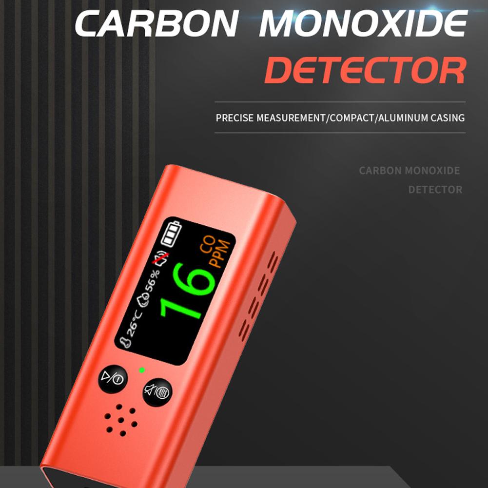 3in1 Air Quality Tester Multifunctional Carbon Monoxide Temperature Humidity Detector with Digital