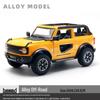 1/24 Alloy Off-Road Vehicle Model Pull-Back Toy with Sound & Light