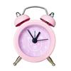 Mini Metal Alarm Clock Cute Creative Student Children's Small Alarm Clock Exchangeable Clock Face