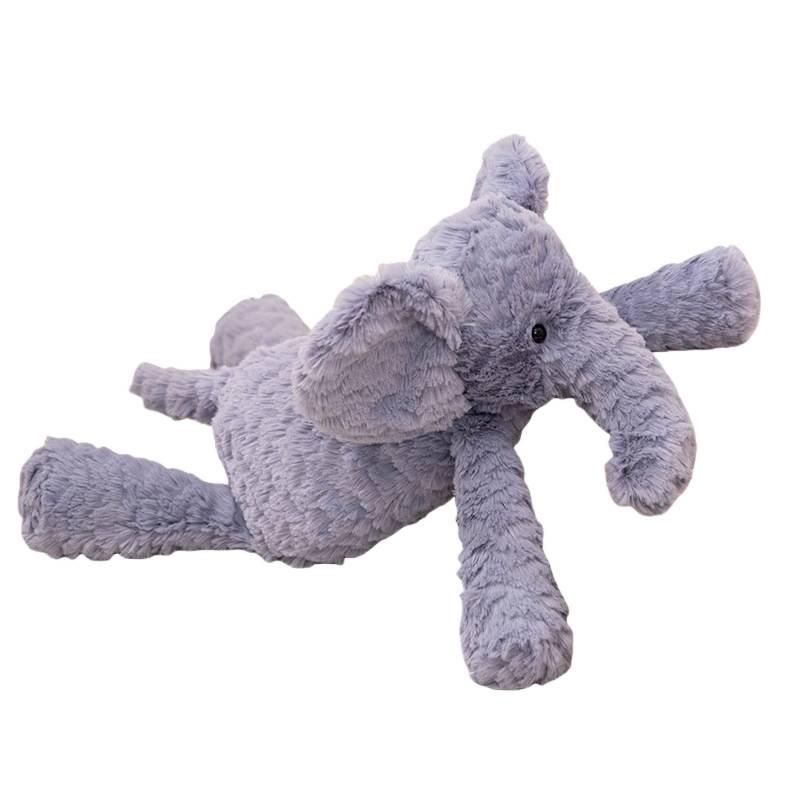 Cute Animal Plush Toy: Elephant, Monkey, Rabbit, Hippo, Puppy, Lamb Comfort Doll