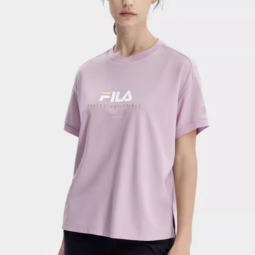 New FILA T Shirt Women's Bergamot Pink A11W321111FPK