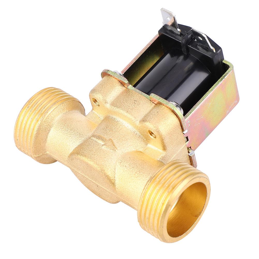 G3 4 Pouces Normally Closed Laiton Électrovanne Solénoïde Filetage Mâle Pour Contrôle d'Eau