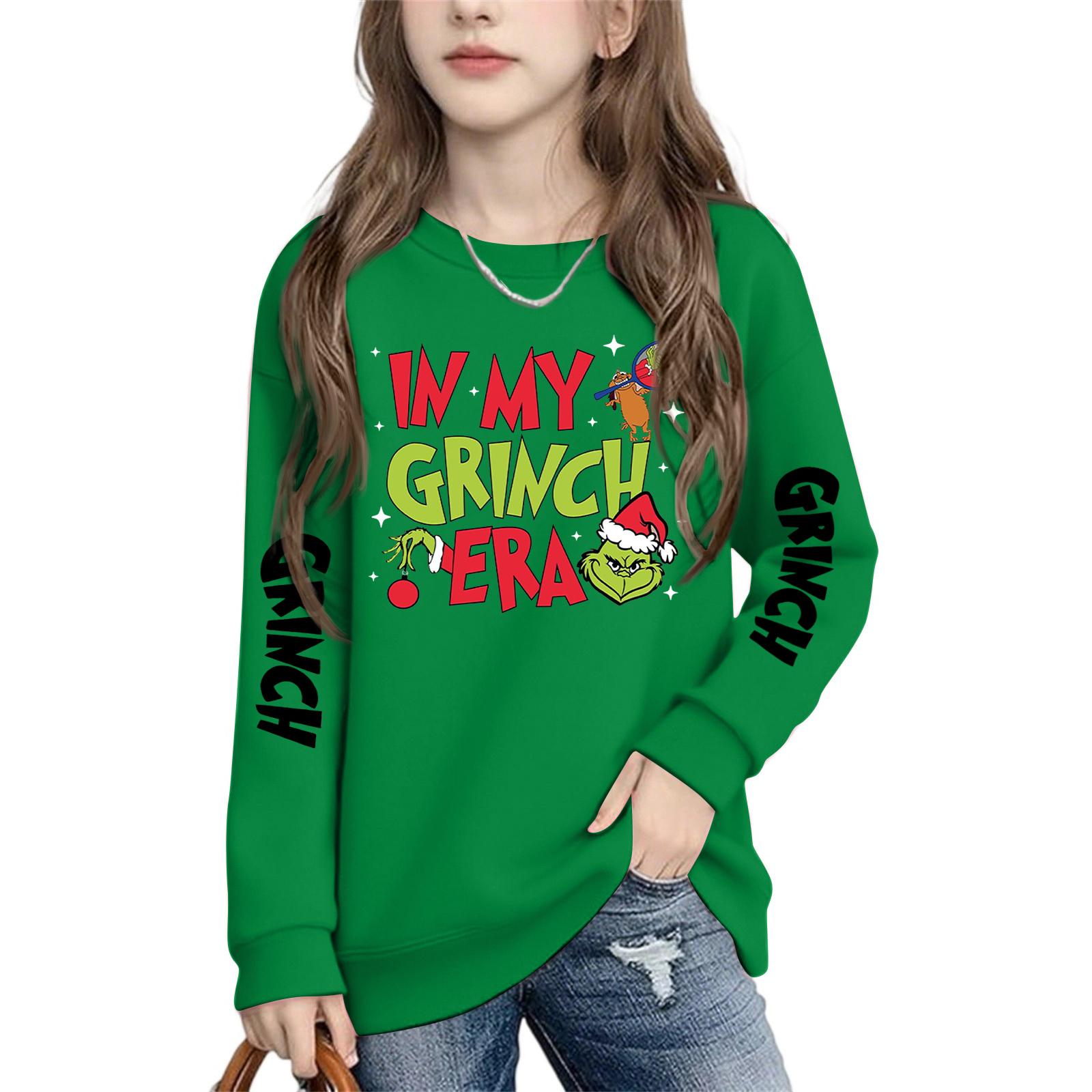 

Детские модные повседневные универсальные повседневные толстовки с круглым вырезом для мальчиков и девочек, повседневные лоскутные топы с длинными рукавами, свитшоты 130 зелёный