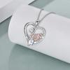 Trendy Heart Necklace for Men Women Hollow Love Pendant Clavicle Chain Choker Sweater Chain DIY BFF Party Family Jewelry Gifts