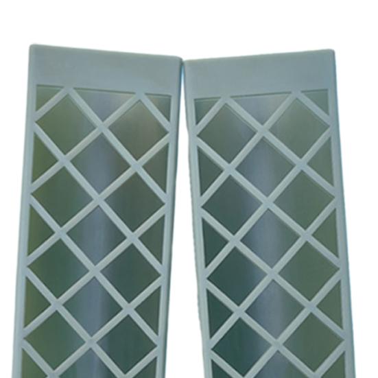 Selbstbewässernde Moosstäbe für Kletterpflanzen Innen D-Form Pflanzenstützpfahl-Set Halbtransparent Monstera-Stütze