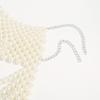 Vintage Multi Layer Pearl Body Chain For Women Heavy Duty Beaded Woven Exaggerated Retro Neck Jewelry