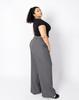 Kulsiseu Css Wide Slacks-028 (Grey)