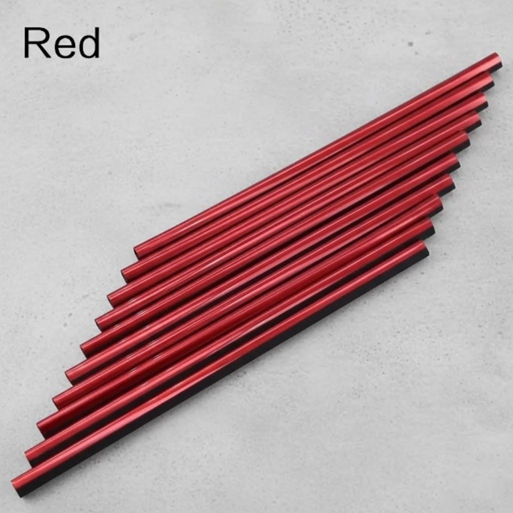 

20cm Universal Car Air Conditioner Outlet Trim Strip Decorative U Shape Automotive Interior Styling Accessories красный