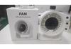 100-Speed Silent Wall-Mounted Digital Display Fan for Desktop, Dorm, Bedroom, Office, and Kitchen.