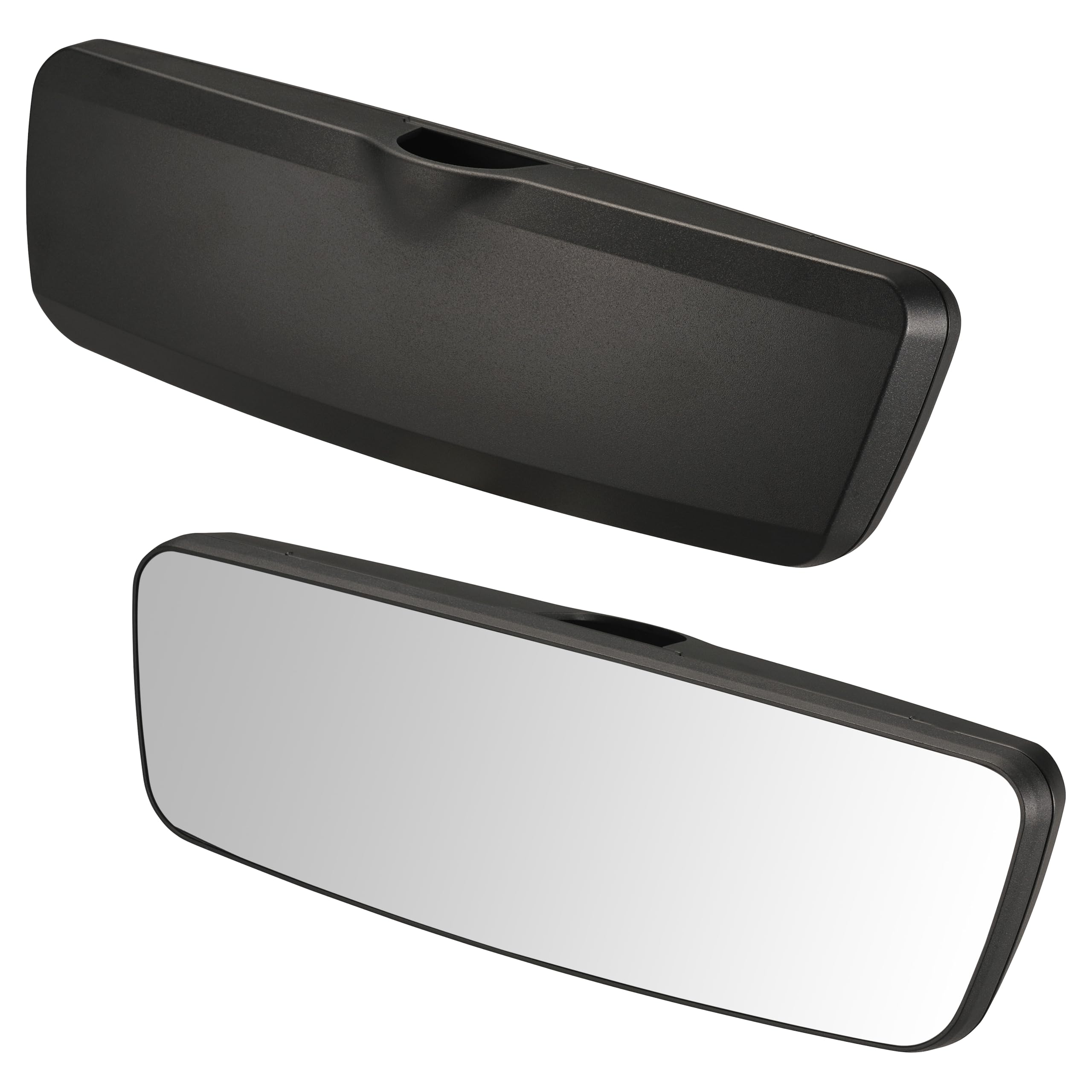 

Carmate CX543K Rearview Mirror for Honda N Series N-BOX N-VAN N-ONE e 3000SR Gently Curved Wide Field of View Chrome Full Coverage Easy Install