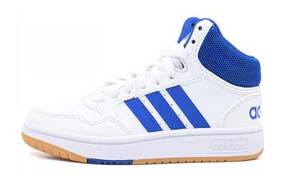 Hoops 3.0 Mid K 'White Royal Blue' Kids' Sneakers