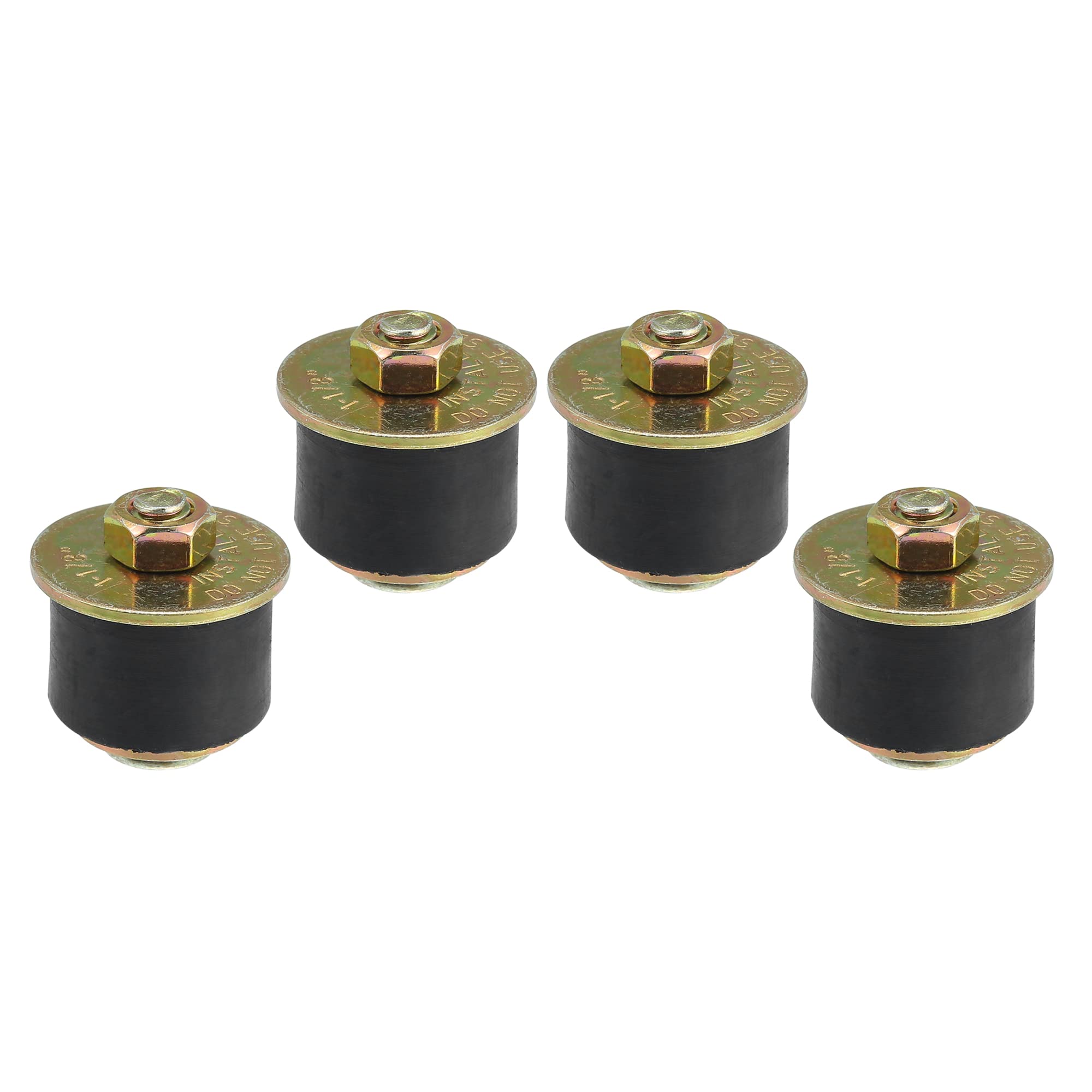 

uxcell Автомобильная резиновая заглушка-экспандер, резиновая расширительная заглушка, совместимый размер отверстия 28 мм-31 мм, 4 шт.