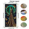 Beautiful Woman and Butterfly Large Size Diamond Painting New Collection Pretty Girl Diy Full Drill Rhinestone Embroidery Mosaic Cross Stitch Kits