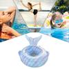 Inflatable Mermaid Tail Pool Chair Portable Float with Cup Holder & Backrest for Kids Adults Beach Lake River Party Summer