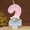 0-9  Birthday Number Candles Cute Number Candle Cinnamoroll Pink Blue Candles Top of Cake Baby Birthday Party Supplies Toy