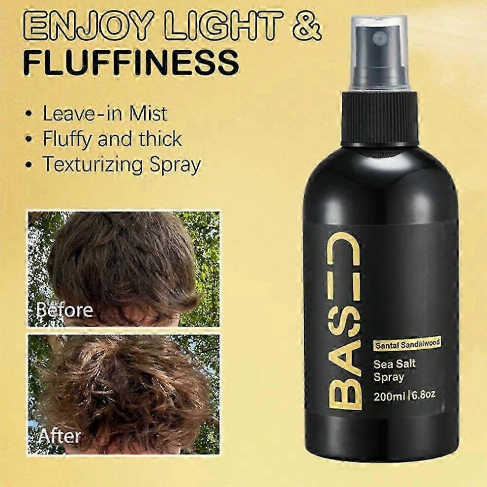 (Sea Salt Spray) Based On Sea Salt Spray Hair Styling Mousse & Leave-In Conditioner 200ml