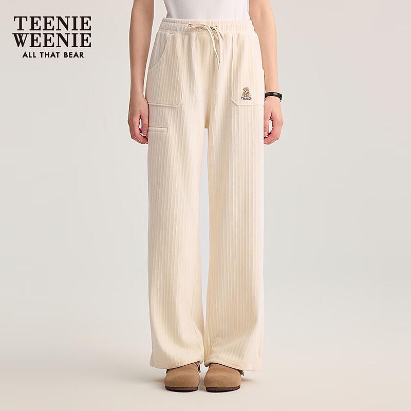 Teenie Weenie Women's Retro Chenille Straight Leg Sweatpants