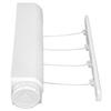 Punch Installation Retractable Clothesline Plastic Laundry Drying Line  Indoor Outdoor