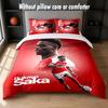 Bukayo Saka Design Bed Bedding Set 1 Duvet Cover + 2 Pillowcases Soft Breathable Household Bed Linens