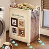 Large Capaci Laundry Hamper Foldable Dir Clothes Basket Batoom Home Use Organizer Nordic Sle Cartoon Element