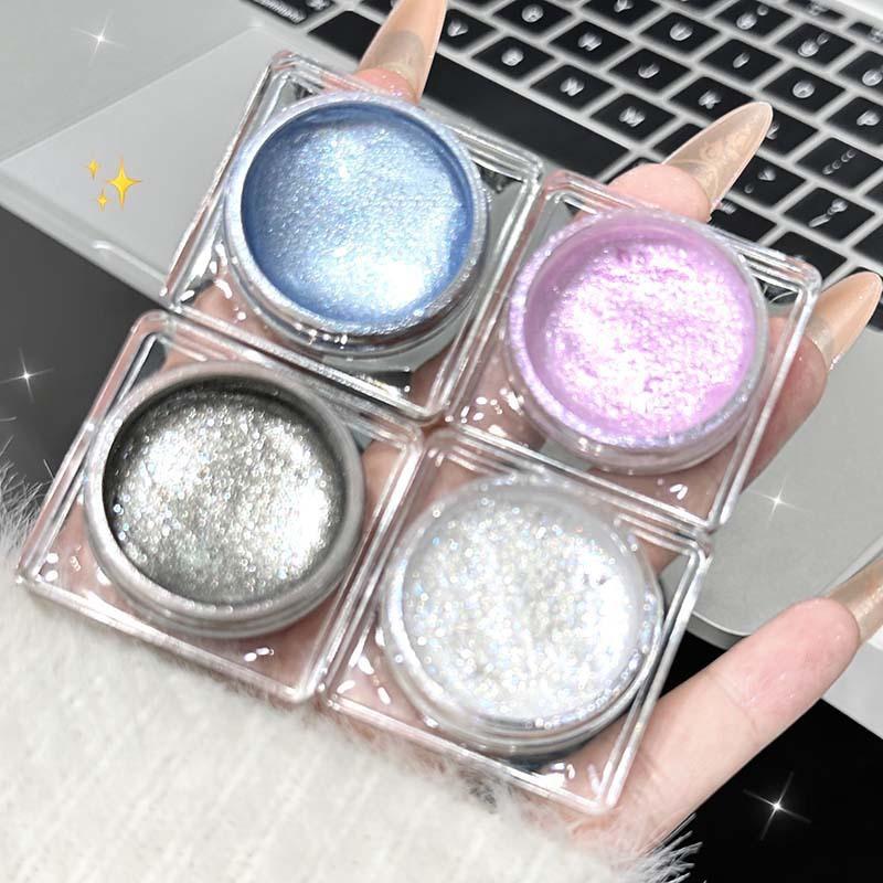 Cappuvini Shimmery Liquid Highlighter Liquid Eyeshadow Glittery Face