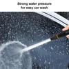 5/10/20/30m Hose Car Water Jet Washer High Pressure Watering Tube Nozzle Set  Auto Cleaning