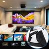60 inch Projection Screen Portable Foldable Projection Screen 16 9 Polyester Projector Screen for Home Office KTV