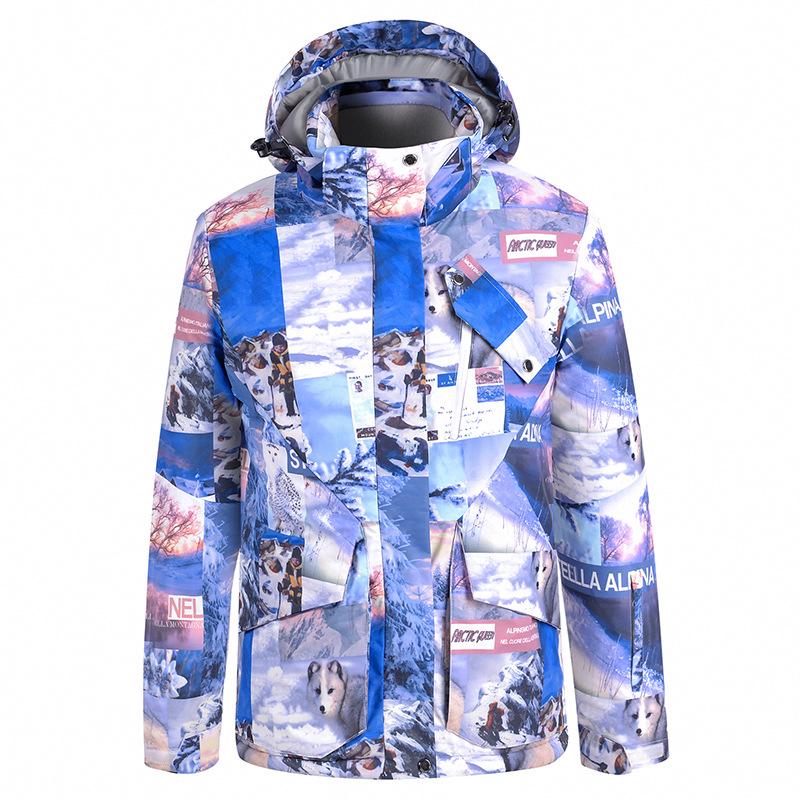 Unisex Windproof Waterproof Ski Suit: Warm Snowboard Gear for Men & Women