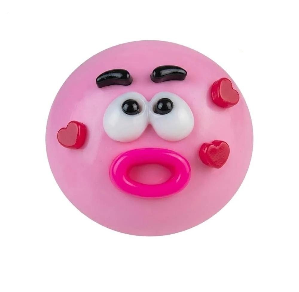 Dog Face Swap Squishy Slow Rebound Venting Funny Ball Diy Stick On Faces Stress Relief Squeeze Toy For Adult Anxiety Relaxing