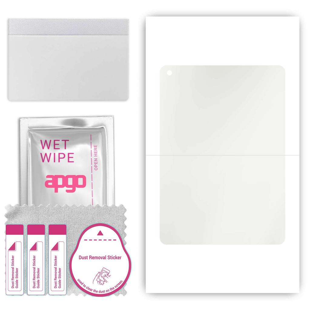 apgo MATTE Protective Skin Sticker for the back compatible with Apple iPad 10.2 (2020), Wrap Film, Hydrogel Film, Flexible, Soft TPU with positioning 