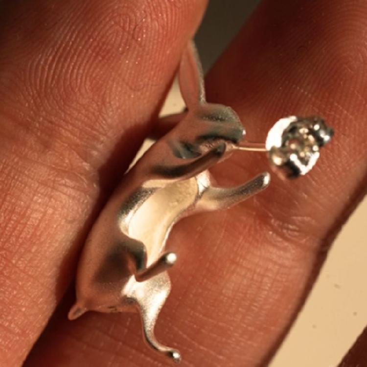 Fashionable Rabbit Jewelry Earrings Jewelry Trendy Accessories Statement Accessory For Casual Or Formal Wear