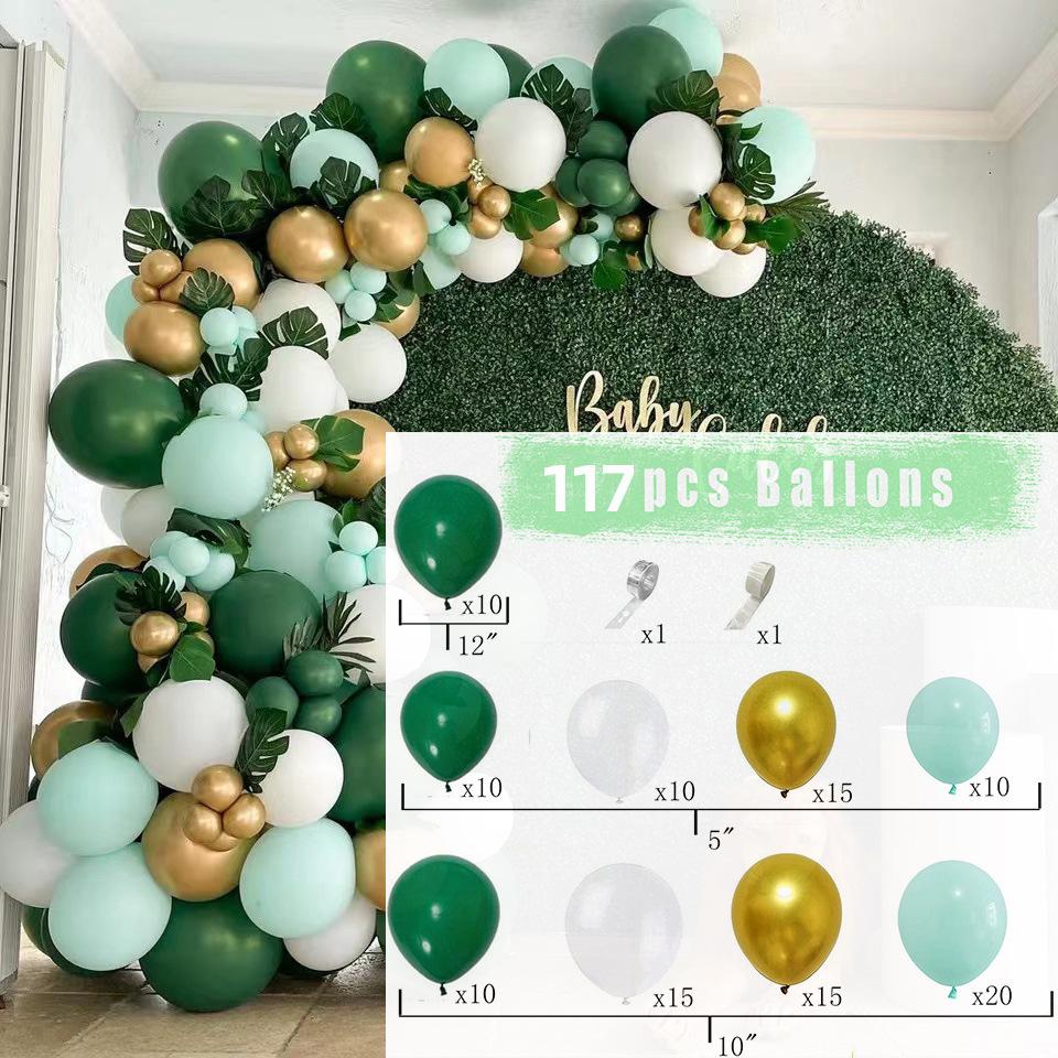 Balloon Chain Set Confession Engagement Balloon Set Opening Birthday Scene Arrangement Balloon