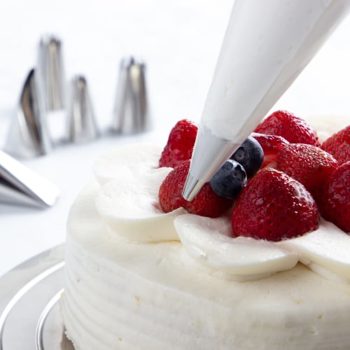 Endo Shoji Commercial Nozzle Set (12-Piece Set) No. 10, 18-8 Stainless Steel, Made in Japan, WKT38010