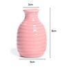 Desktop Plant Hydroponic Vase Simple Style Tabletop Ceramic Vase for Living Room Bedroom Ornaments Garden Small Flowerpot