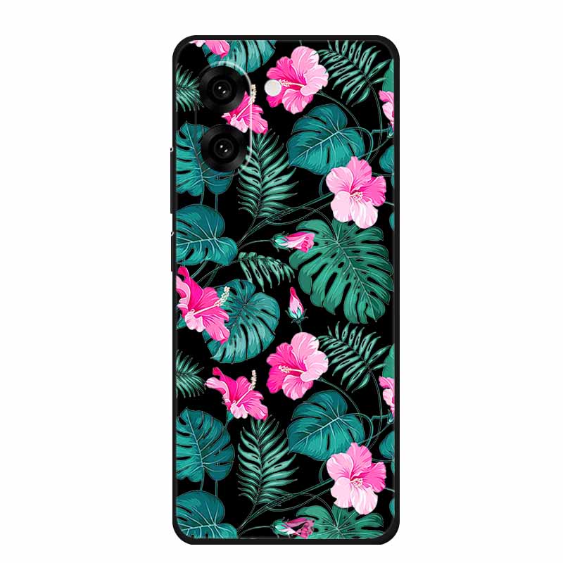 Black Silicone Case For OnePlus Nord CE5 Case One Plus Nord CE 5 Cartoon Cat Soft Back Cover For OnePlus Ace 5 Racing Phone Case