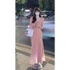 2024 Autumn/Winter French Waist-Cinching Hepburn Style Long-Sleeved Slimming Base Layer