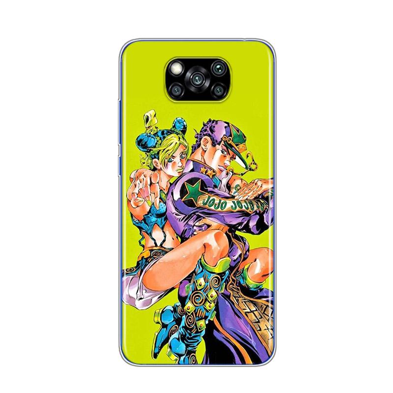 JoJo's Bizarre Adventure JoJo For Xiaomi Poco X3 NFC C3 F2 F1 M3 M2 X2 11 10T Note 10 8 Mi Play A2 5 Lite Pro Phone Case