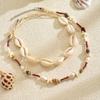 Bohemian Necklace Fashion Vacation Style Shell Necklace Women's Vintage Versatile Conch Stacked Accessories