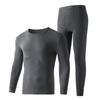 HLA Men's Pure Cotton Antibacterial Thermal Underwear Set